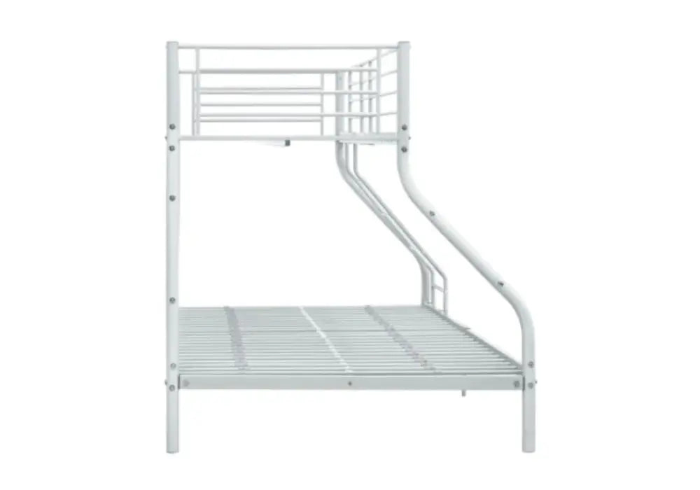 Lit Superposes 2+1 Blanc Swedzo-Meuble