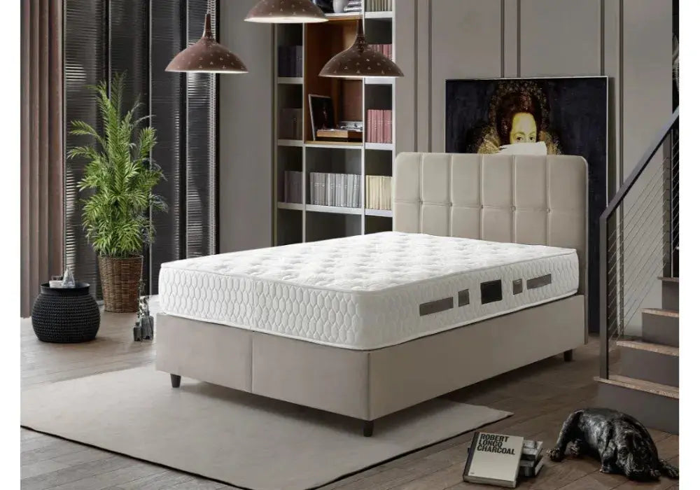 Lit coffre Bari 140/190 Swedzo-Meuble