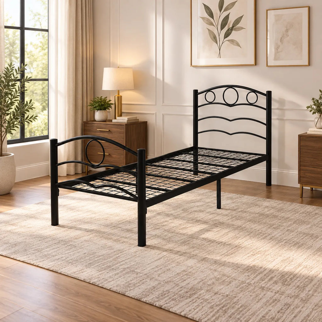 Lit 1 Place Fer Forgé