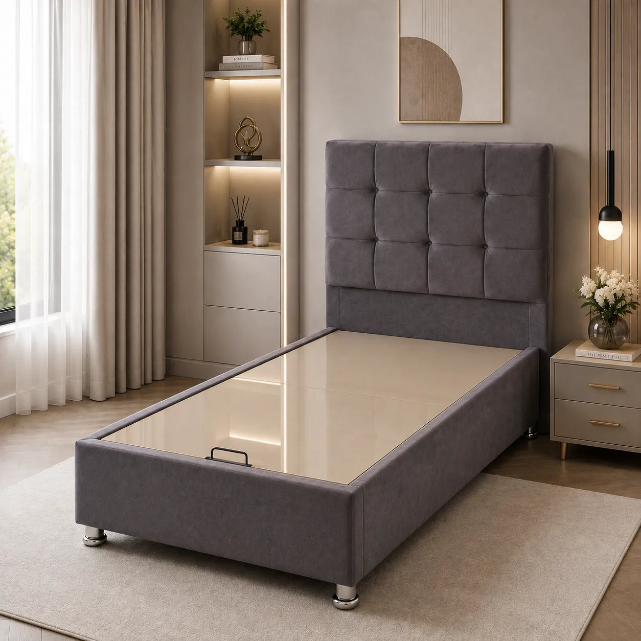 Lit Cuba Coffre 90x190