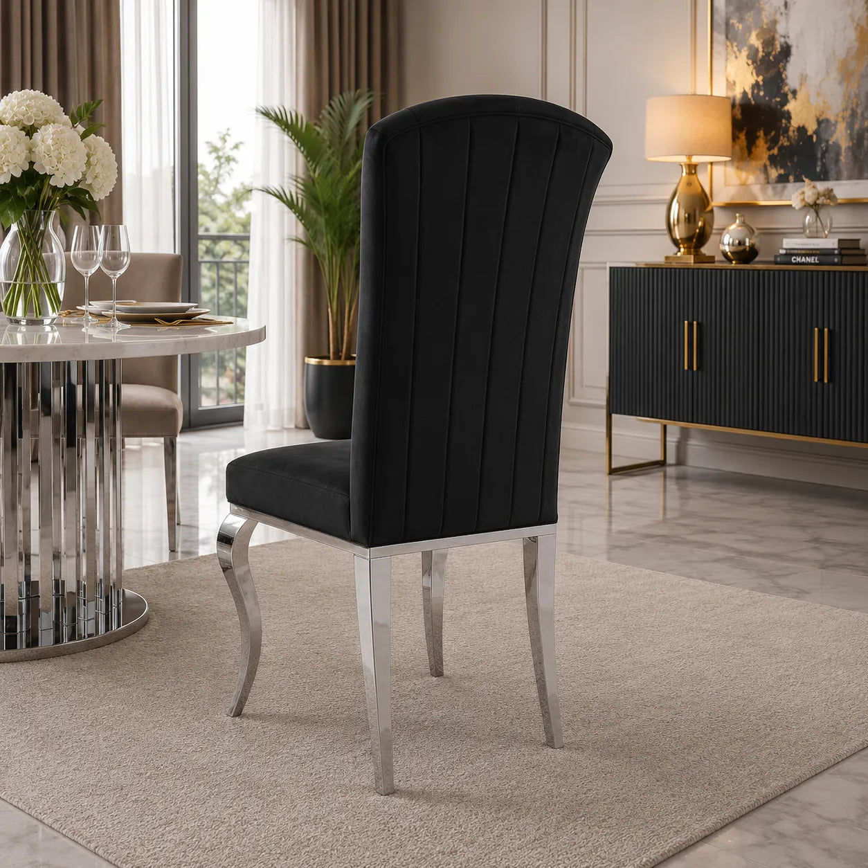 Louise Chaises Louise Velours