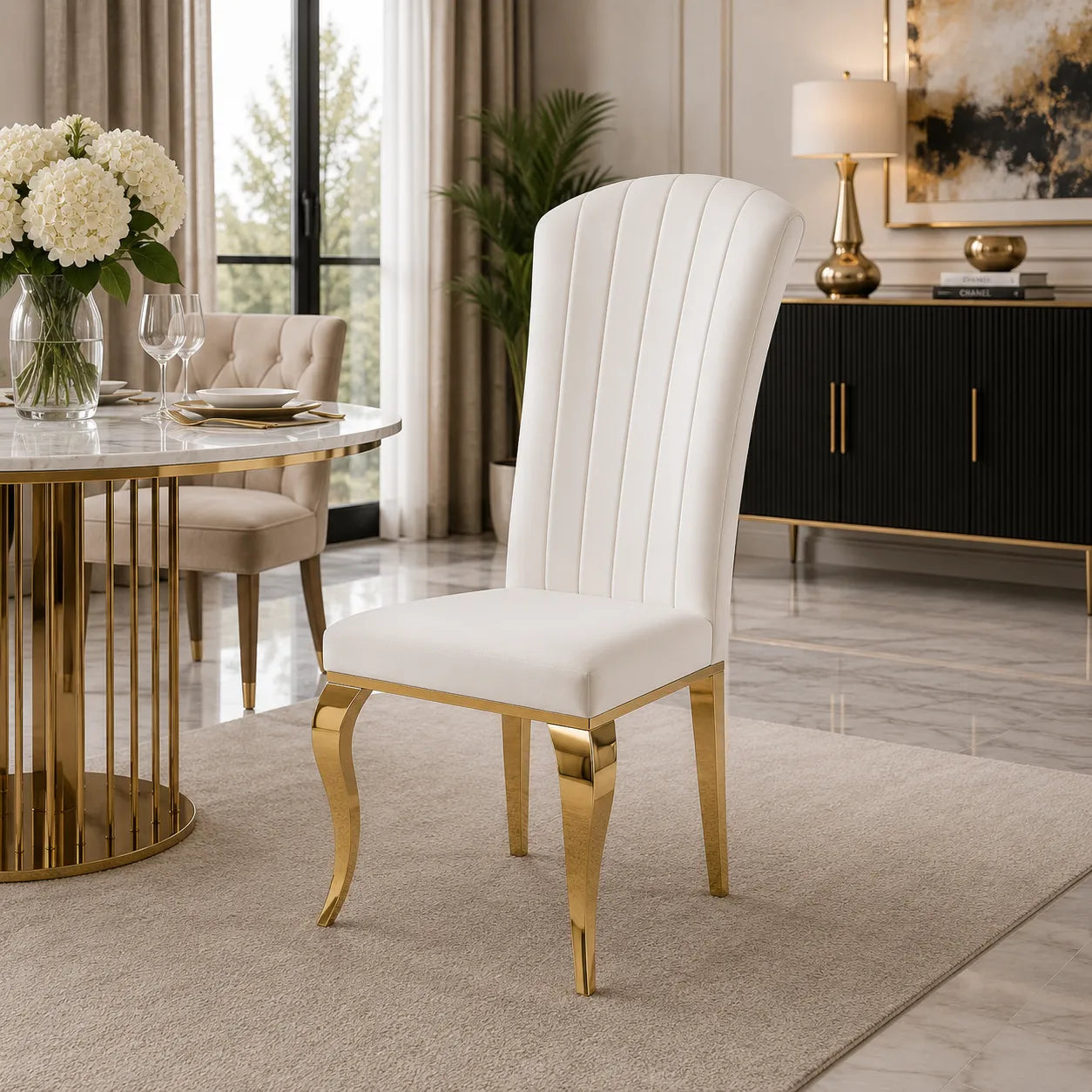 Louise Chaises Louise Velours