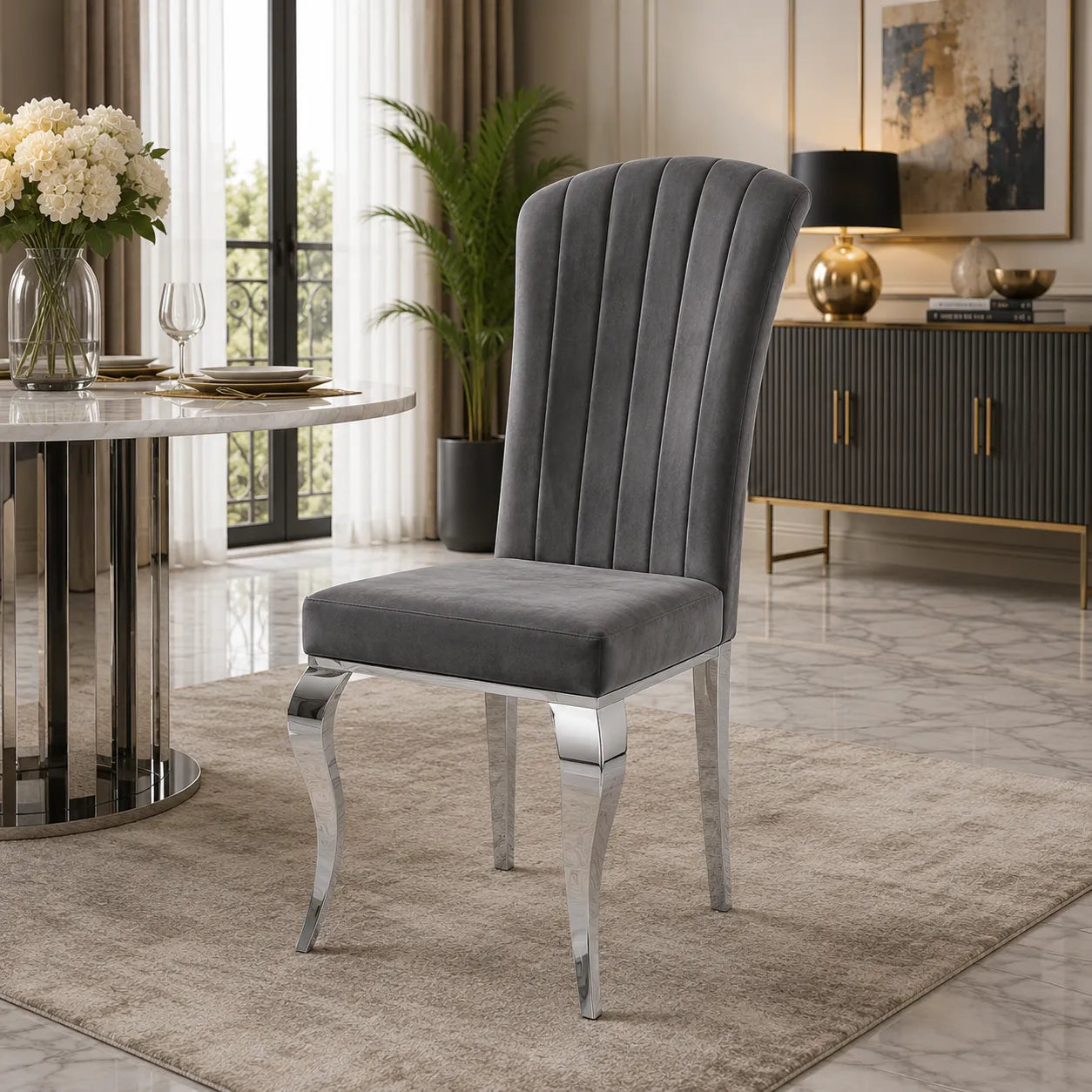 Louise Chaises Louise Velours