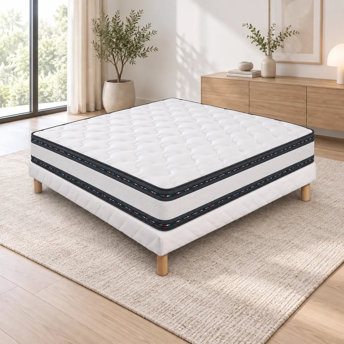 Matelas 25cm – Mousse & Gel Médical  Qualité Premium