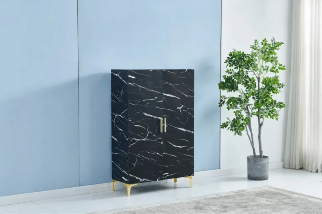 Meuble A Chaussure Pieds Dore