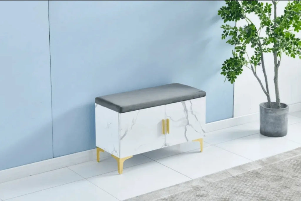 Meuble A Chaussure Pouf