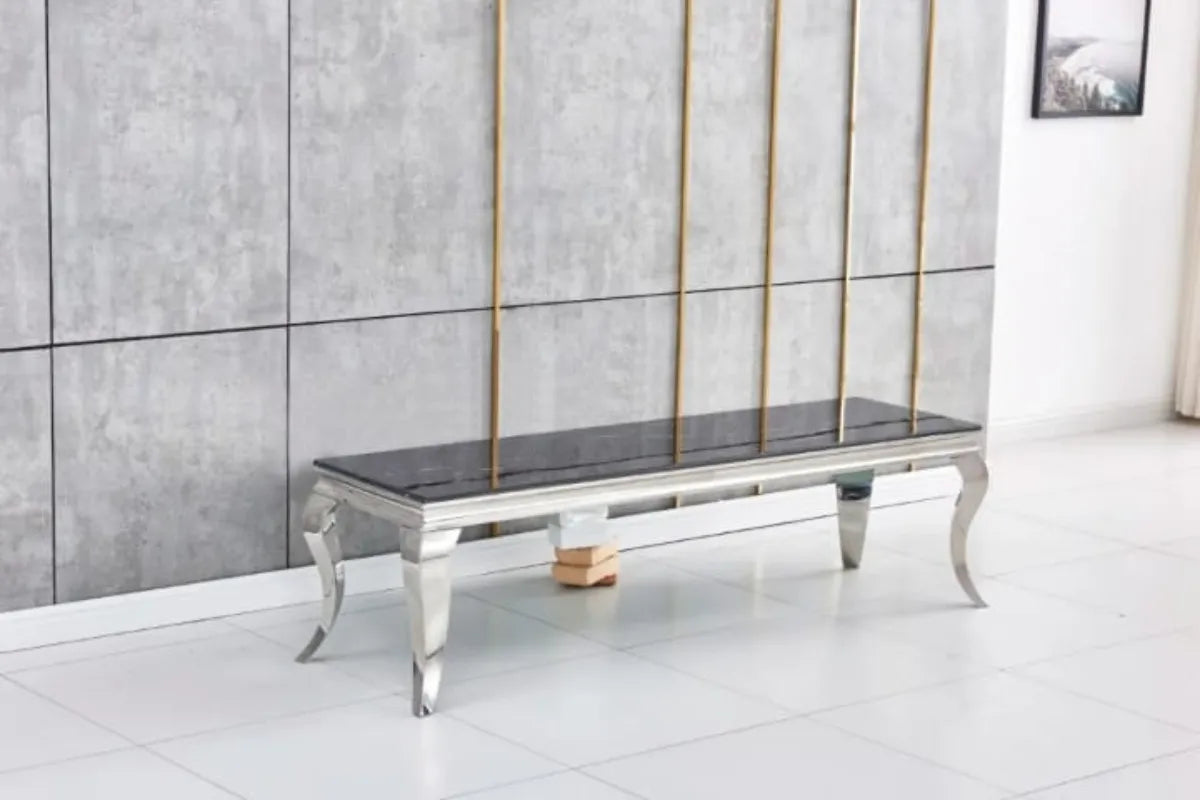 Meuble Tv Baroque Chrome 160x45x45 CM