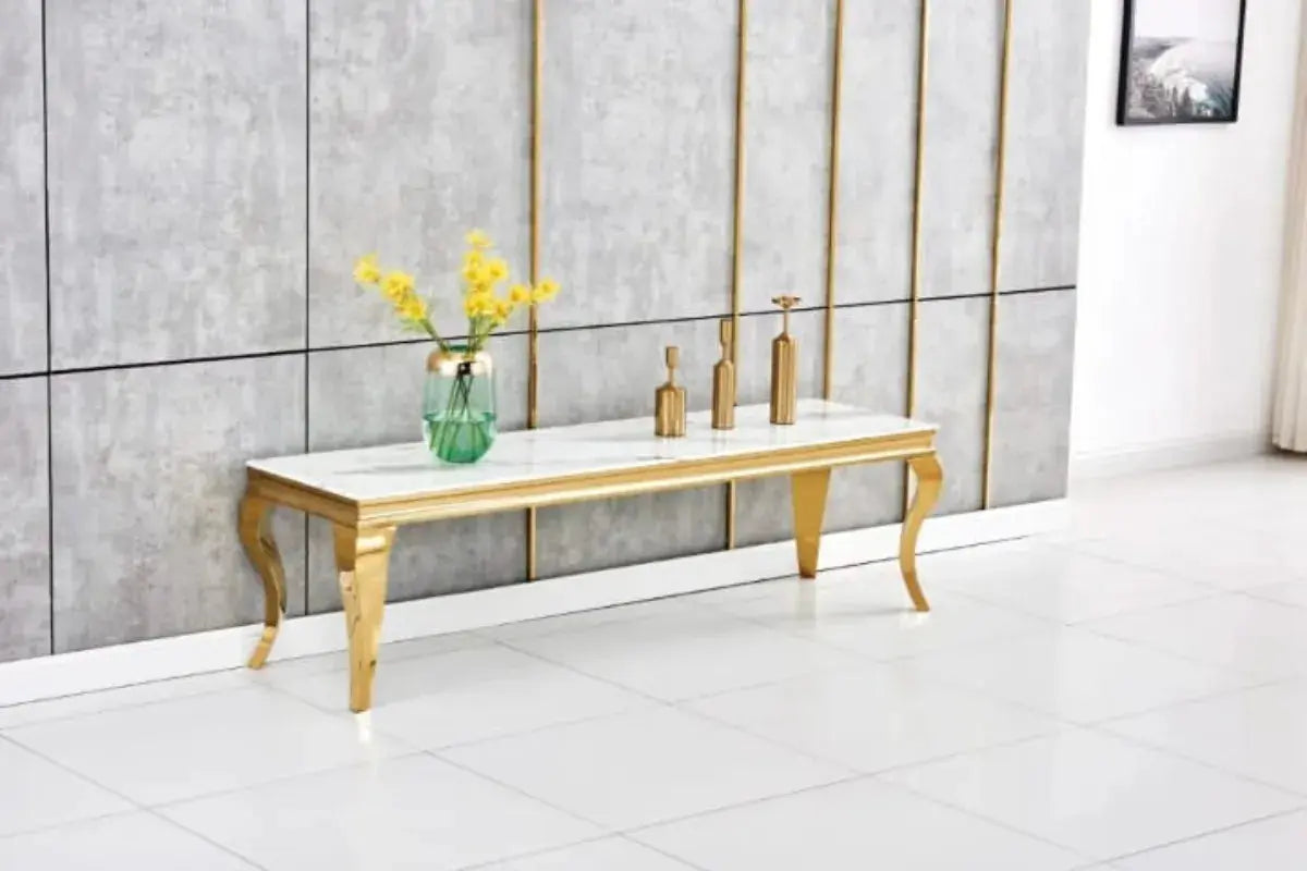 Meuble Tv Baroque Gold 160x45x45 CM Swedzo-Meuble