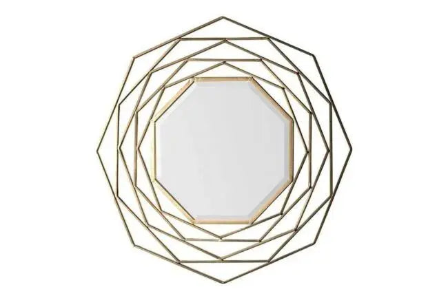 Miroir Etoile (Or) Swedzo-Meuble