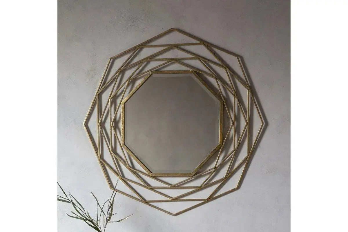 Miroir Etoile (Or) Swedzo-Meuble