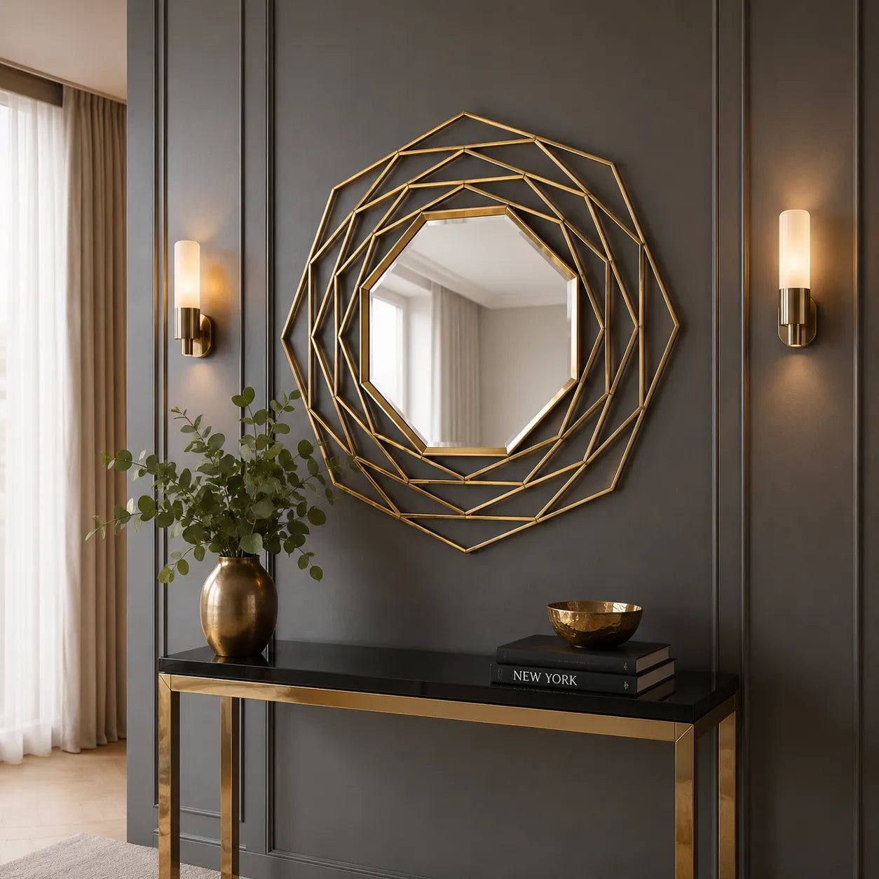 Miroir Etoile (Or)