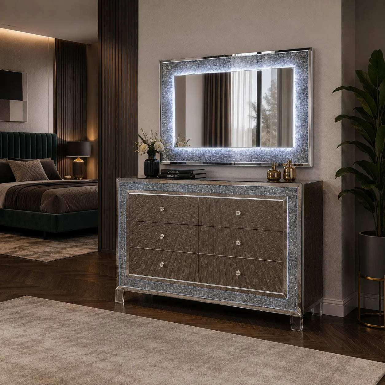 Miroir LED