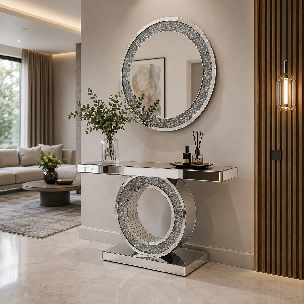 Miroir Rond Seul 90cm