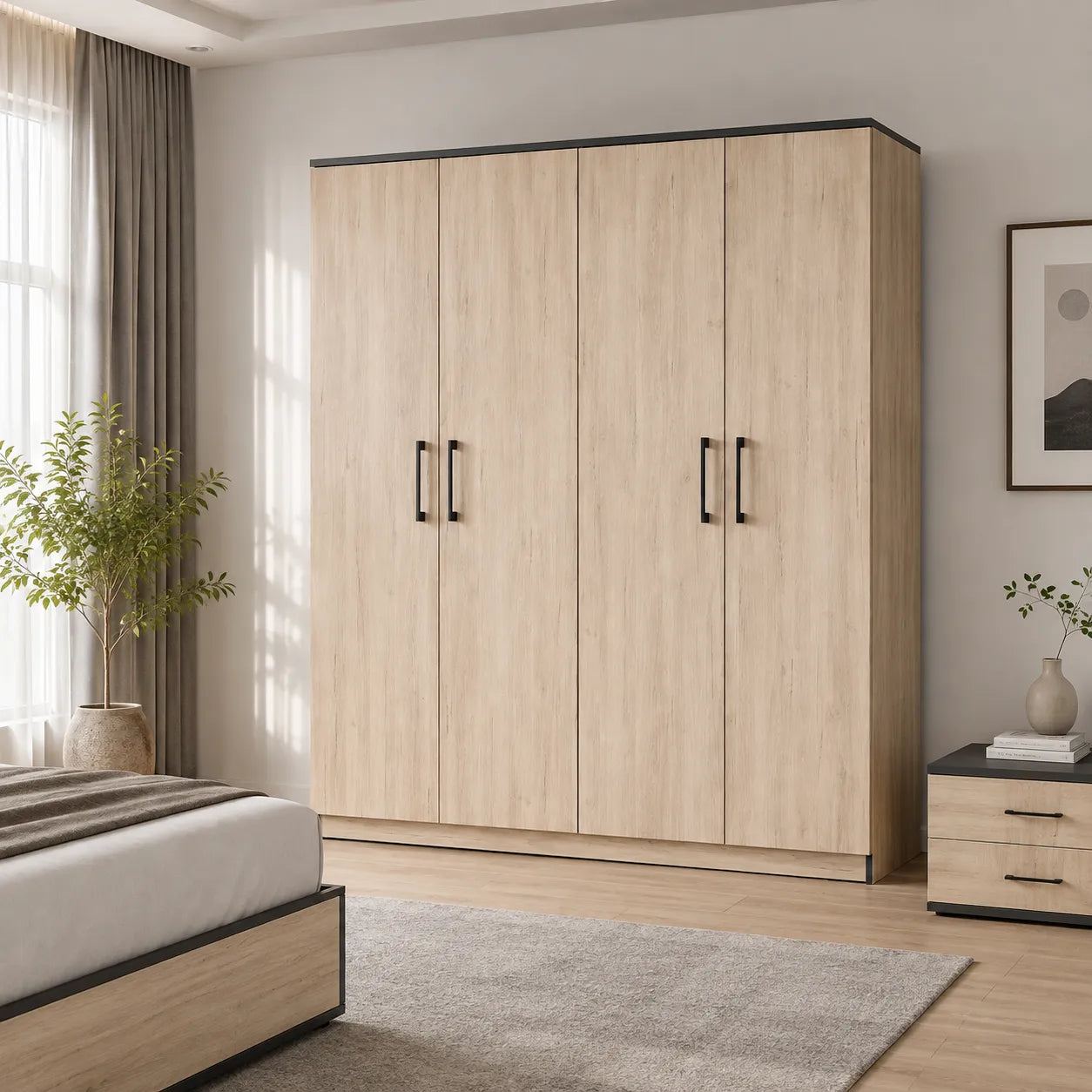 Oslo Armoire 4 portes