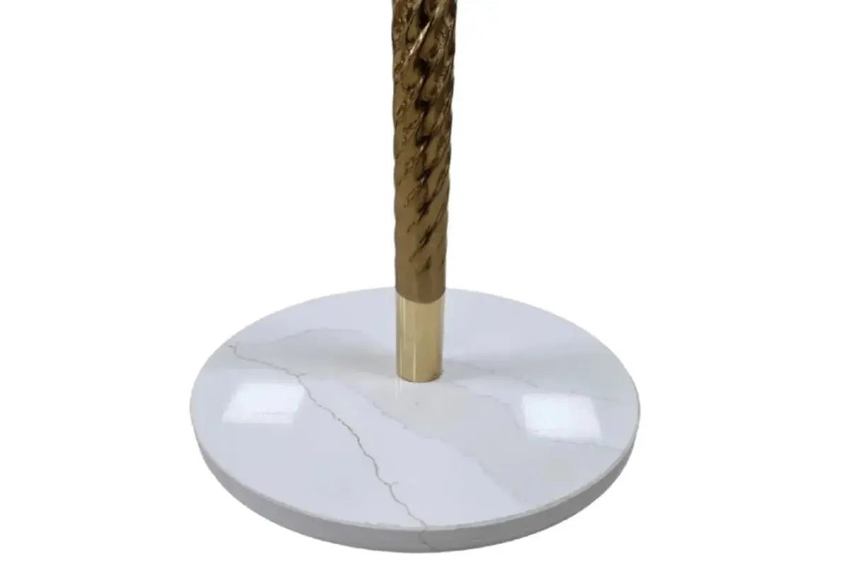 Porte manteau dore pietement Ceramique Swedzo-Meuble