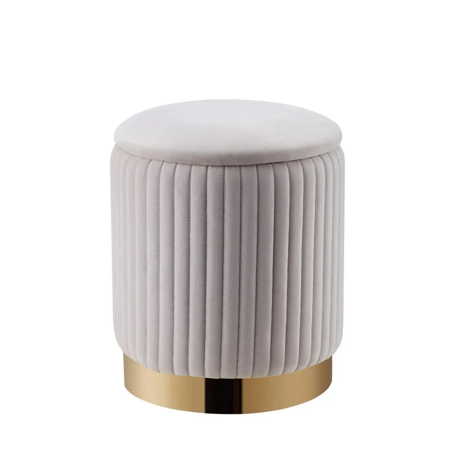 Pouf P03 Coffre Velours Antitaches Swedzo-Meuble