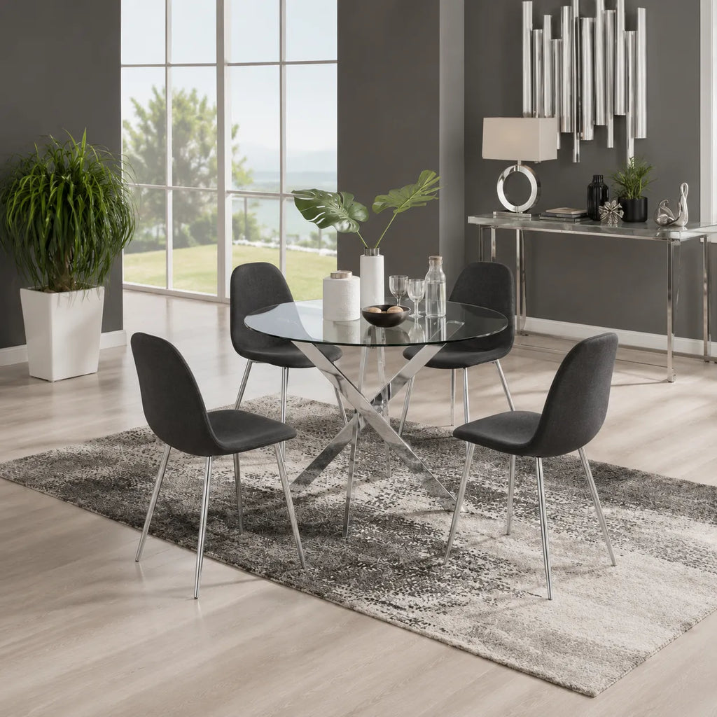Ronde Table avec chaises 