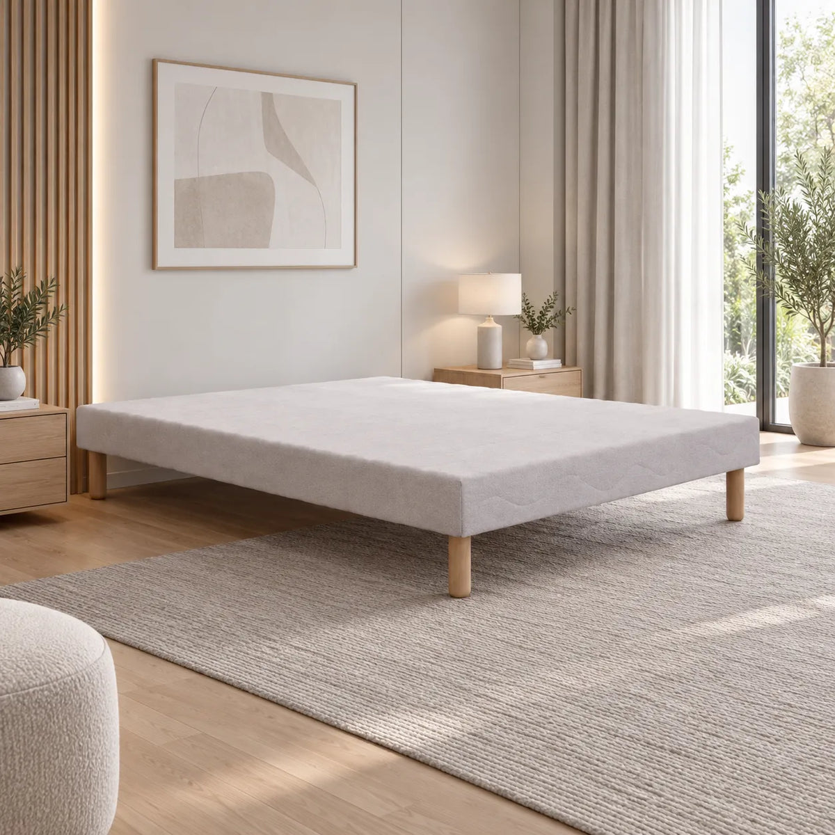 Sommier tapissier 90x200