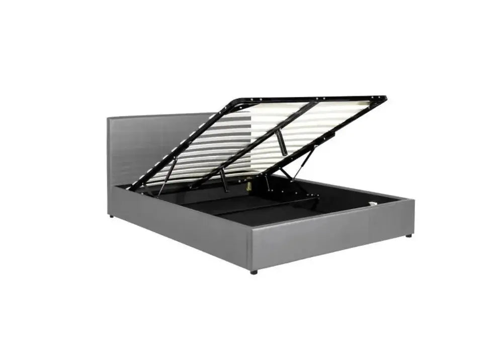 Swedzo Lit Coffre Gris140x190,160x200 Swedzo-Meuble