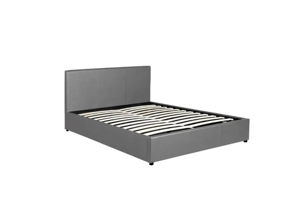 Swedzo Lit Coffre Gris140x190,160x200