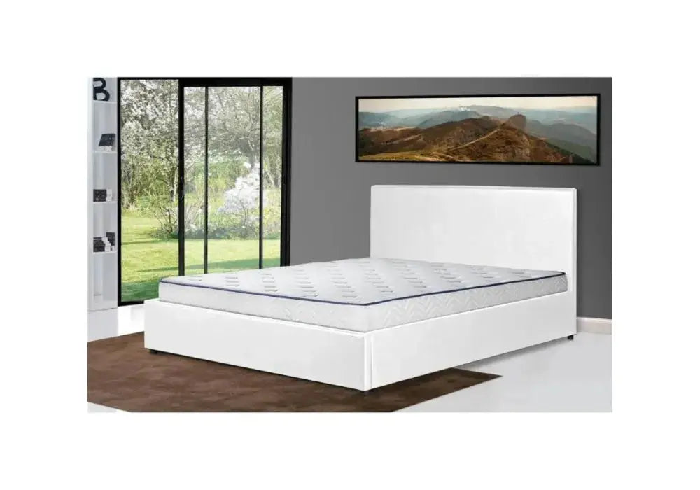 Swedzo Lit Coffre blanc 140x190 , 160x200 Swedzo-Meuble