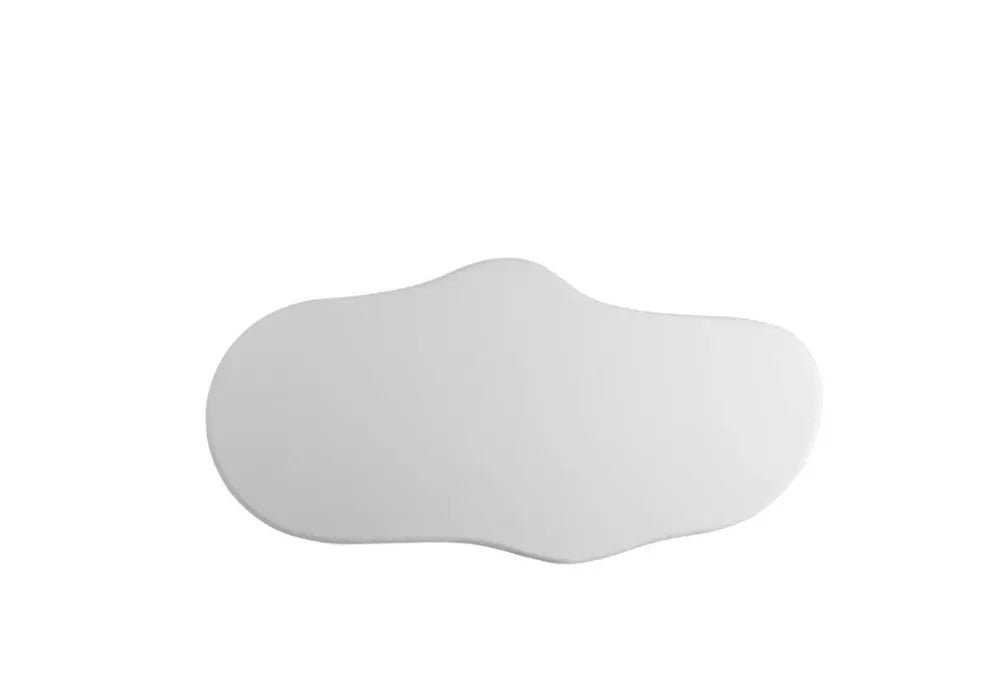 TABLE REPAS CURVE BLANC 180X90