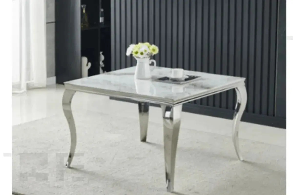 Table Basse Baroque Marbre Swedzo-Meuble