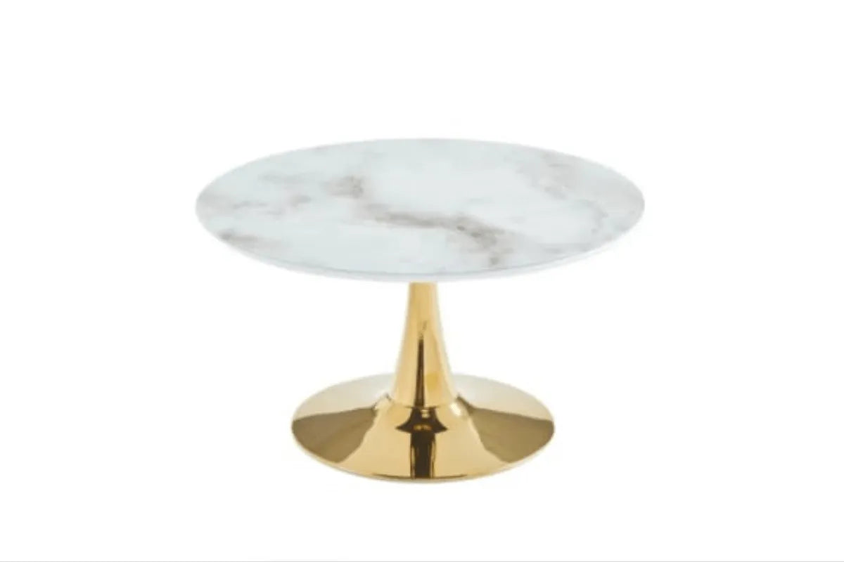 Table Basse Rosa Pied Dore
