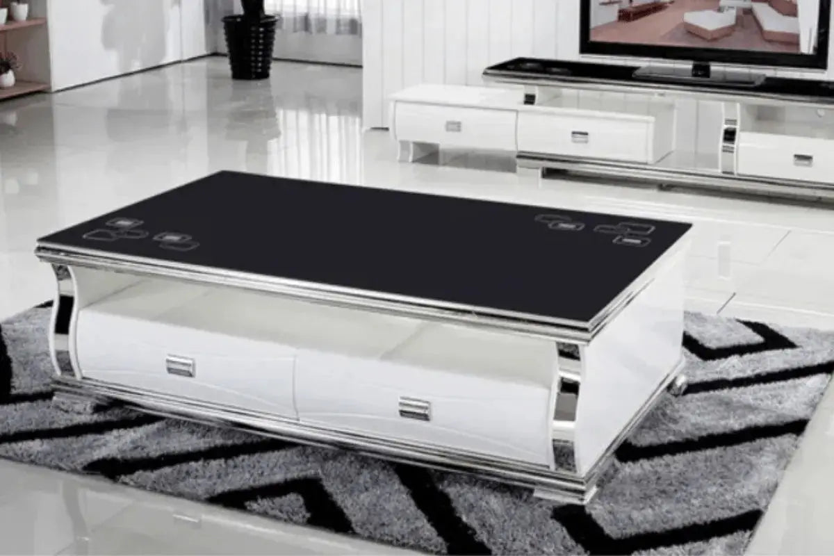 Table Basse Sarah Noir Swedzo-Meuble