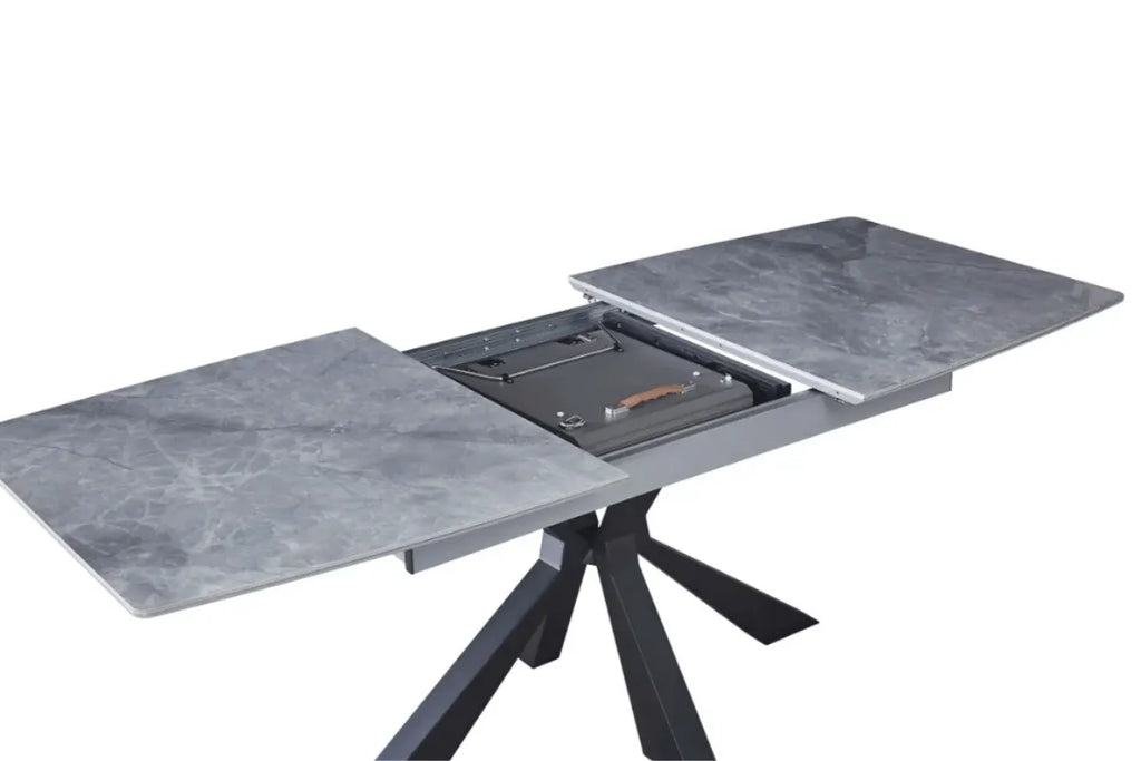 Table Extensible Emma Bianca Pieds Noir