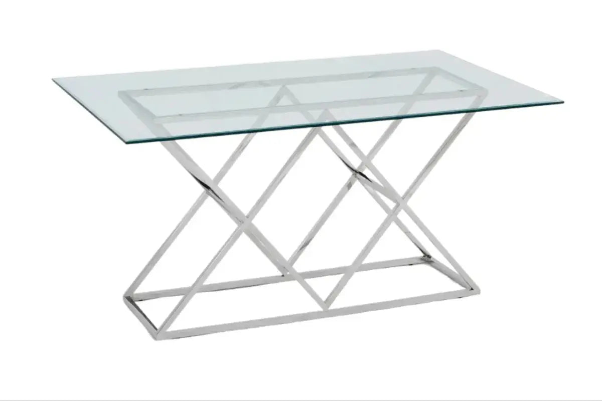 Table Triangle Chrome 180x90 CM Swedzo-Meuble