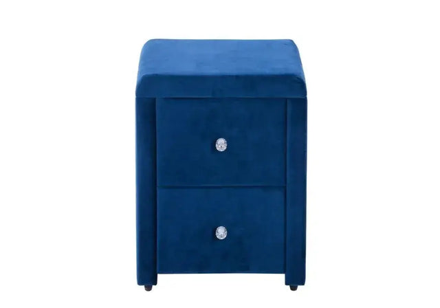 Table de chevet en Velours
