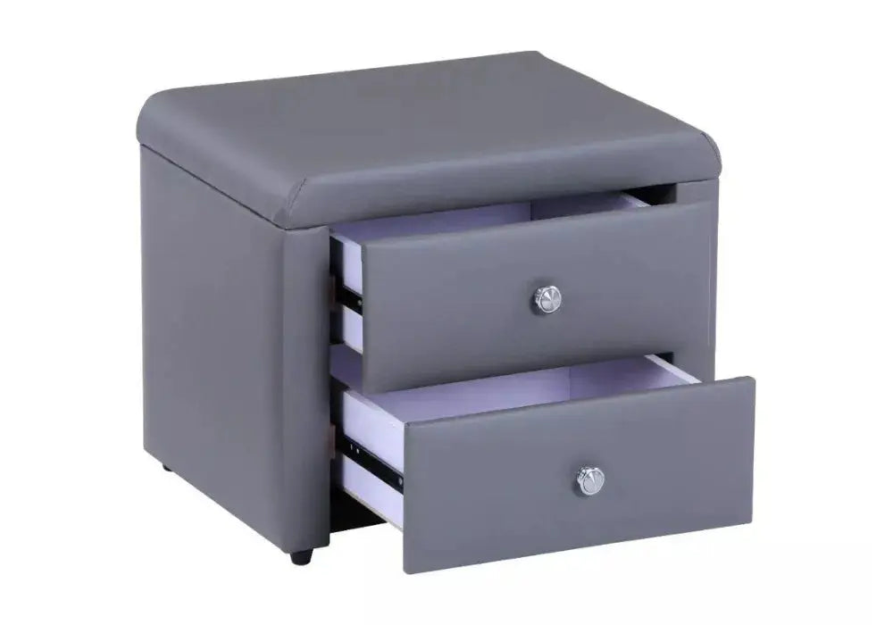 Table de chevet simili 2 piéces Swedzo-Meuble