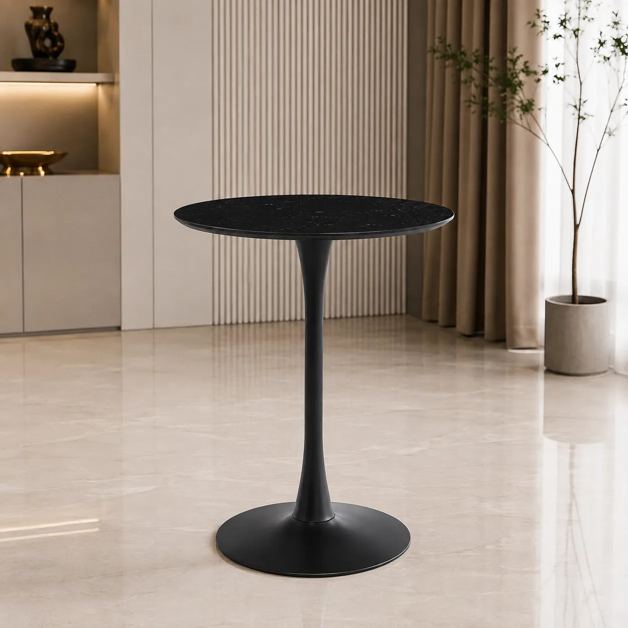 Table De Bar Rosa Pied Noir