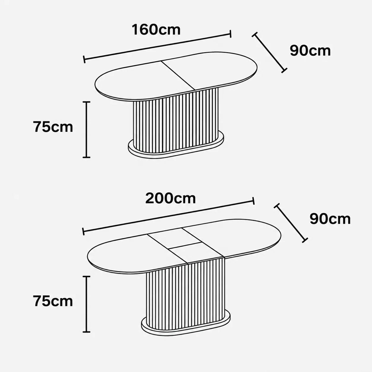 Table Repas Extensible Loka