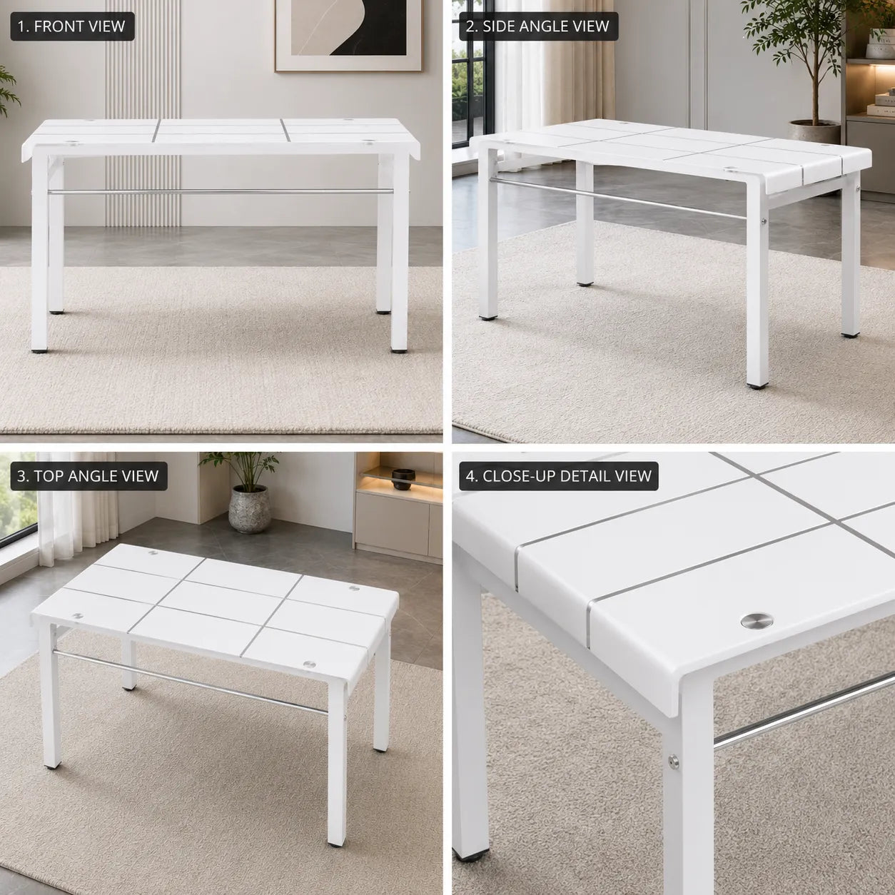 Table Repas Joie 120x70x75 CM