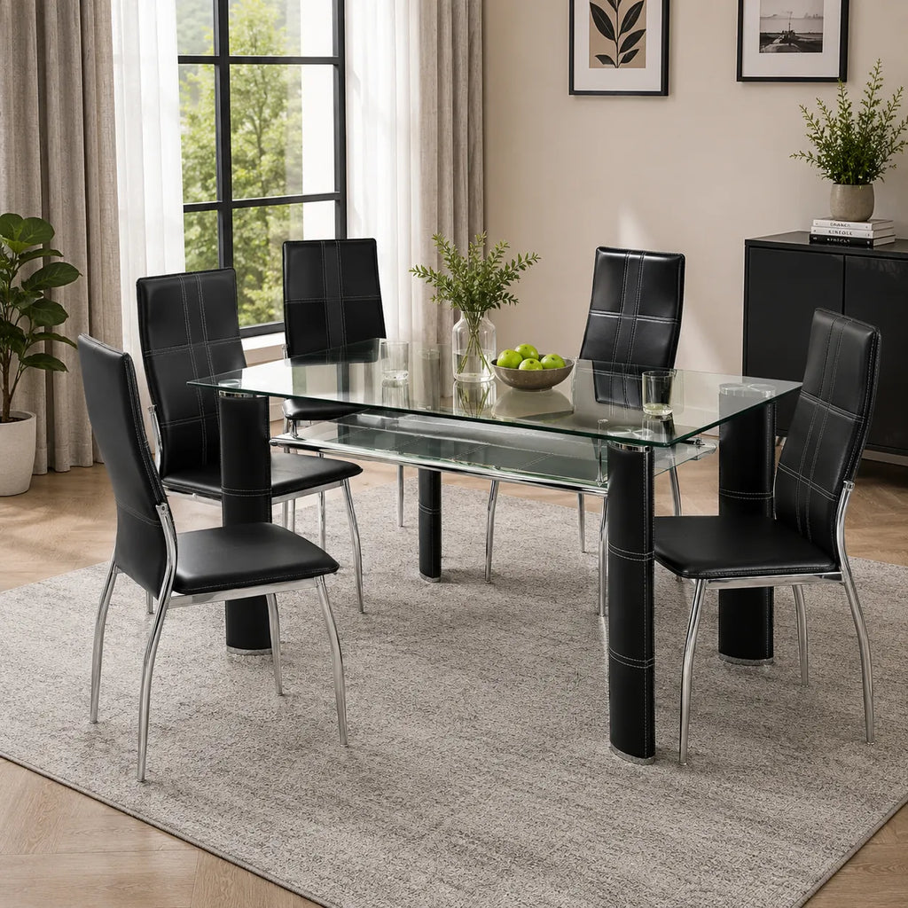 Table manger et chaises design TEVA