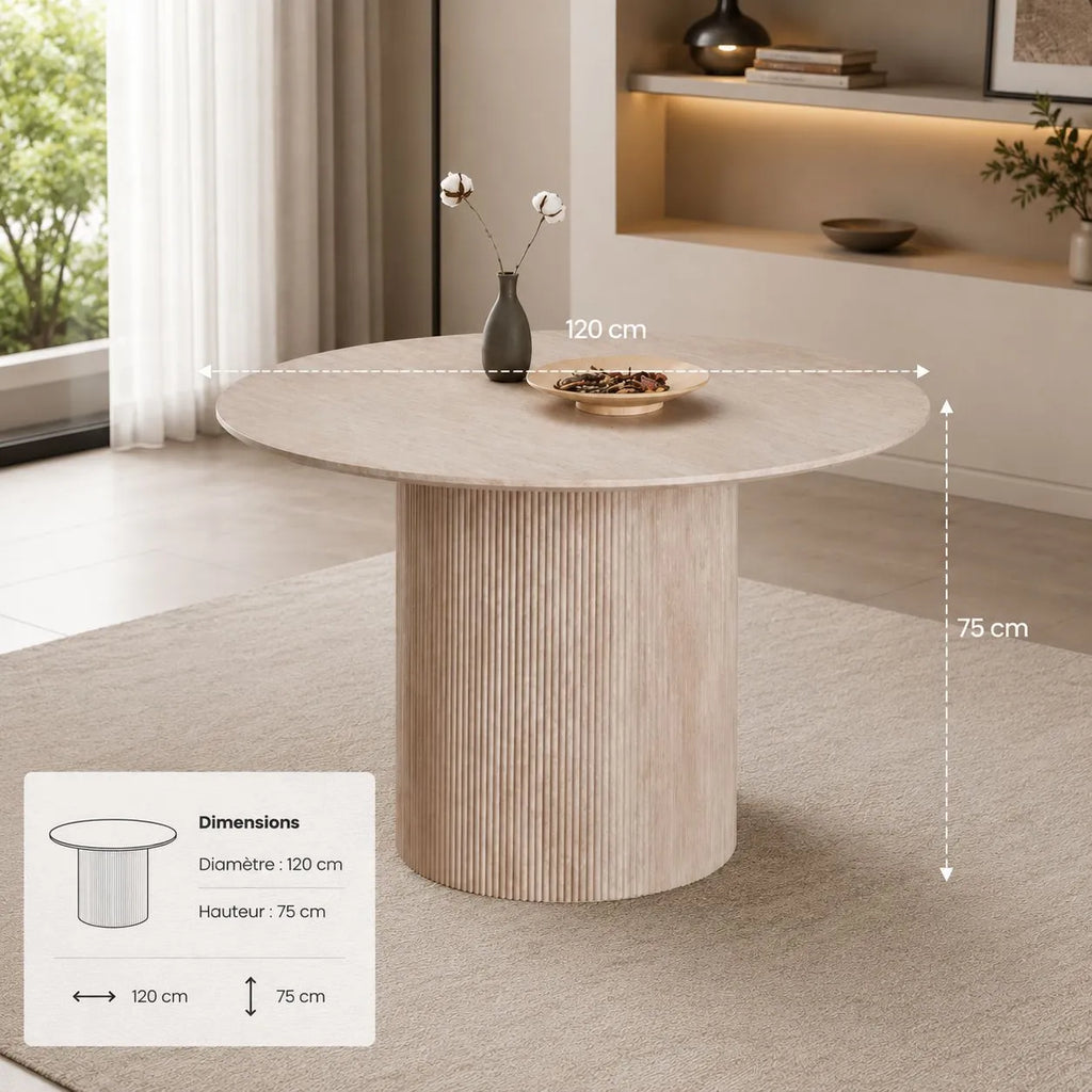 Table à Manger Baieta 120x75 CM