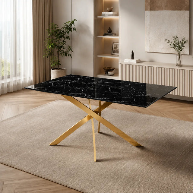 Table à Manger Melissa Pieds Gold
— table à manger, table en bois, table moderne, table à manger design, table à manger pas cher, table de salle à manger, table rectangulaire, table ronde, table extensible