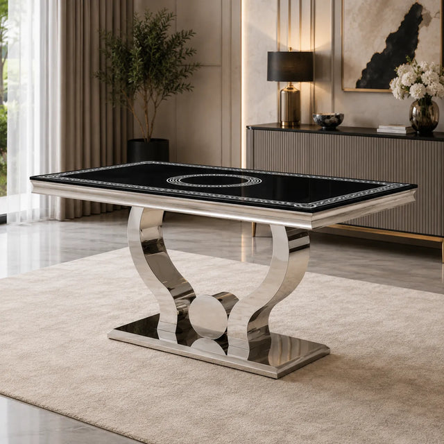 Table à manger versace argent NEA
— table à manger, table en bois, table moderne, table à manger design, table à manger pas cher, table de salle à manger, table rectangulaire, table ronde, table extensible