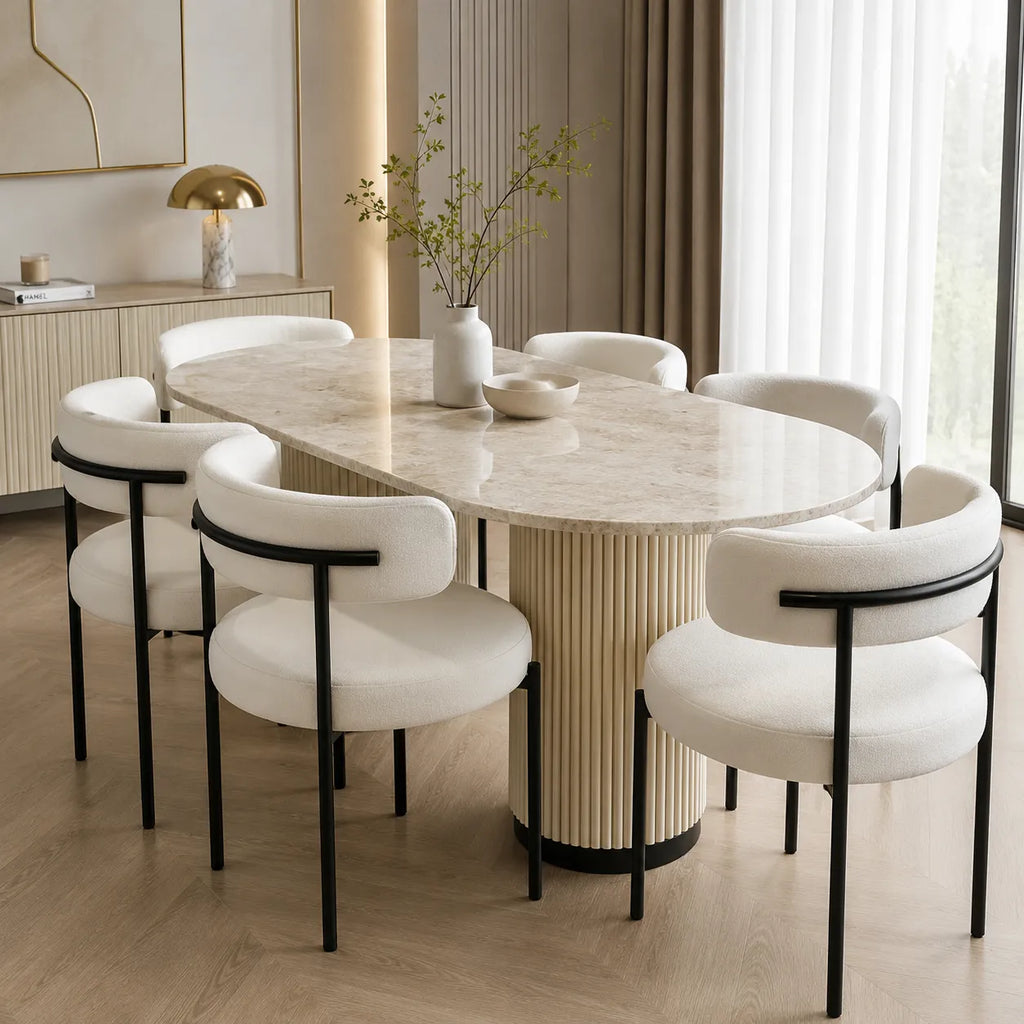 Table en marbre de luxe