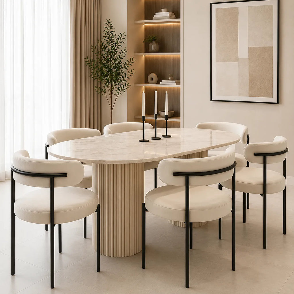 Table en marbre de luxe