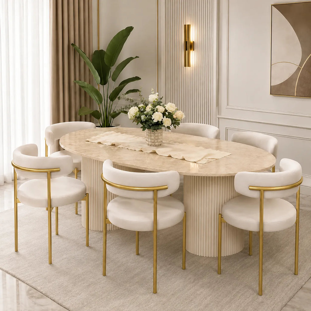 Table en marbre de luxe