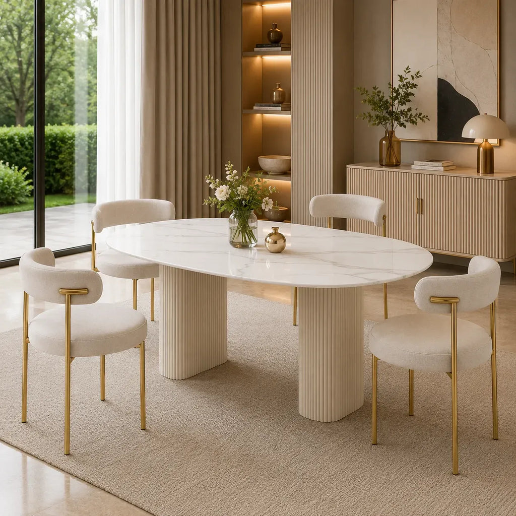 Table en marbre de luxe