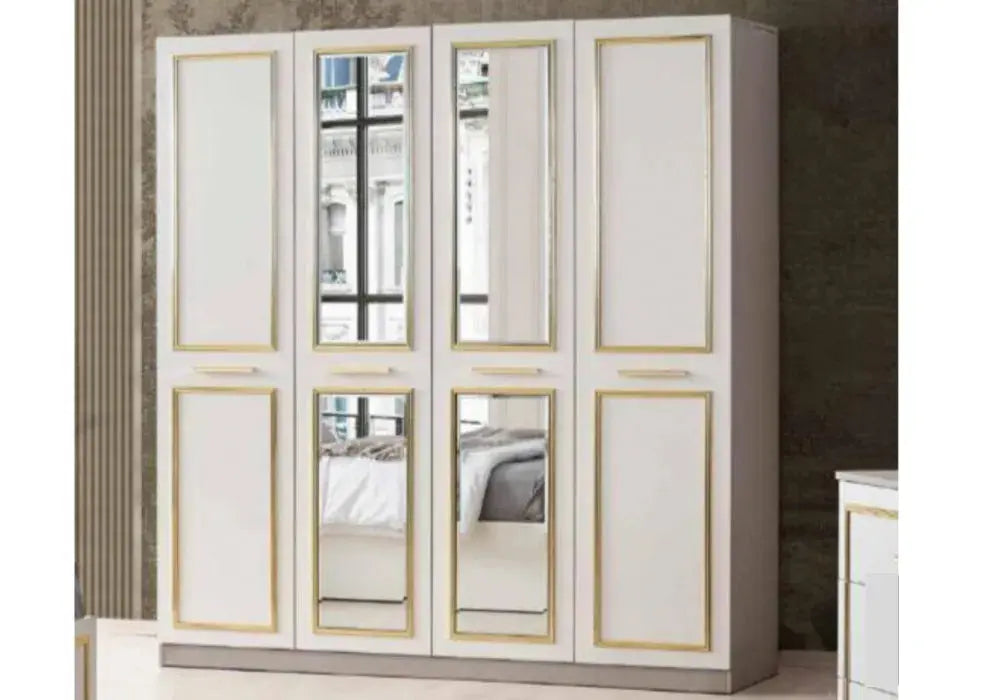 Chambre complète Paris avec sommier Swedzo-Meuble