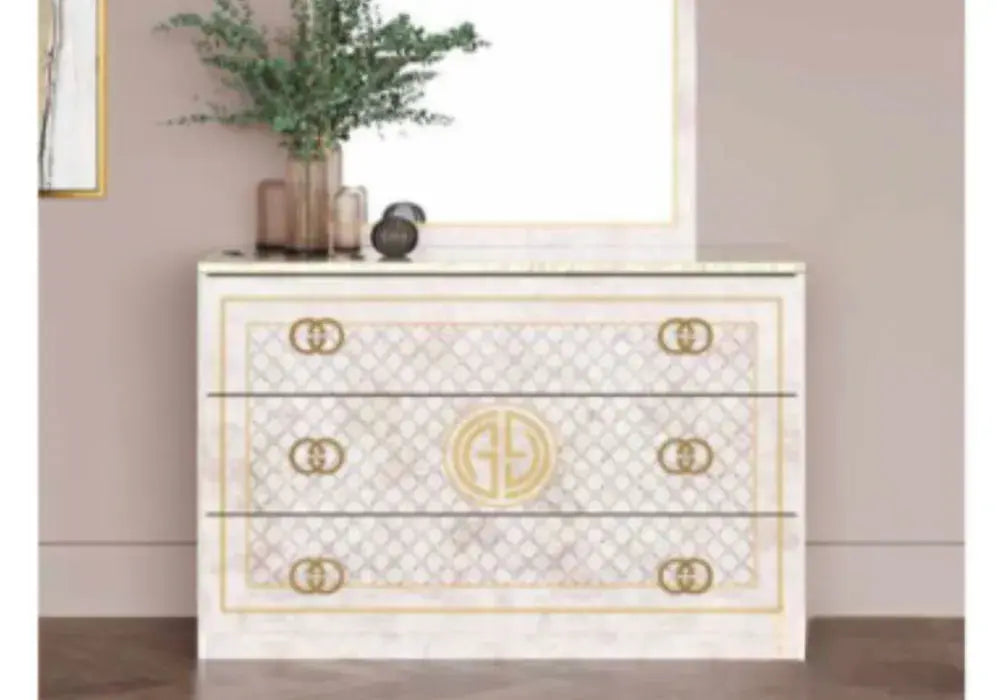 Chambre complète Gugi Soft (Beige) Swedzo-Meuble