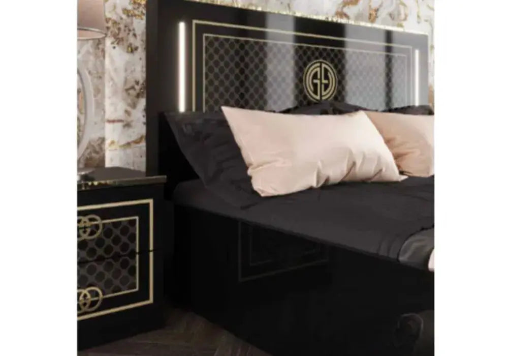 Chambre complète Gugi Soft (Noir) Swedzo-Meuble