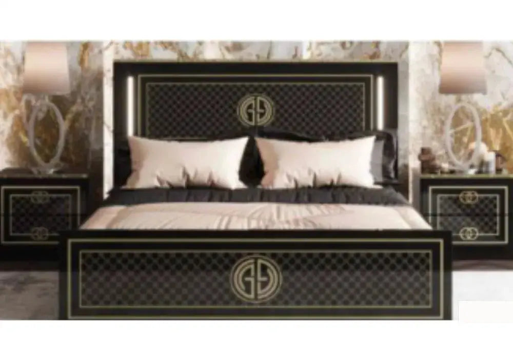 Chambre complète Gugi Soft (Noir) Swedzo-Meuble