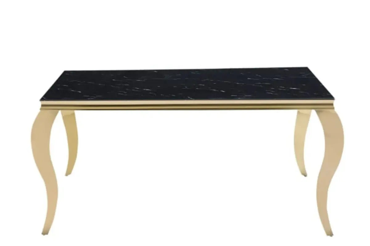 Table Repas Baroque Carree Swedzo-Meuble