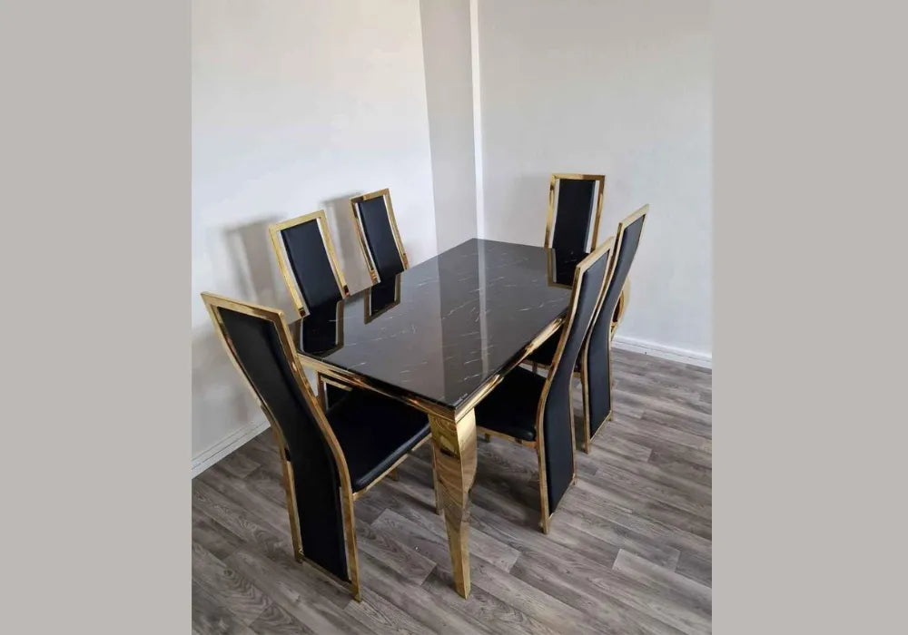 Table Louise avec 6 chaises